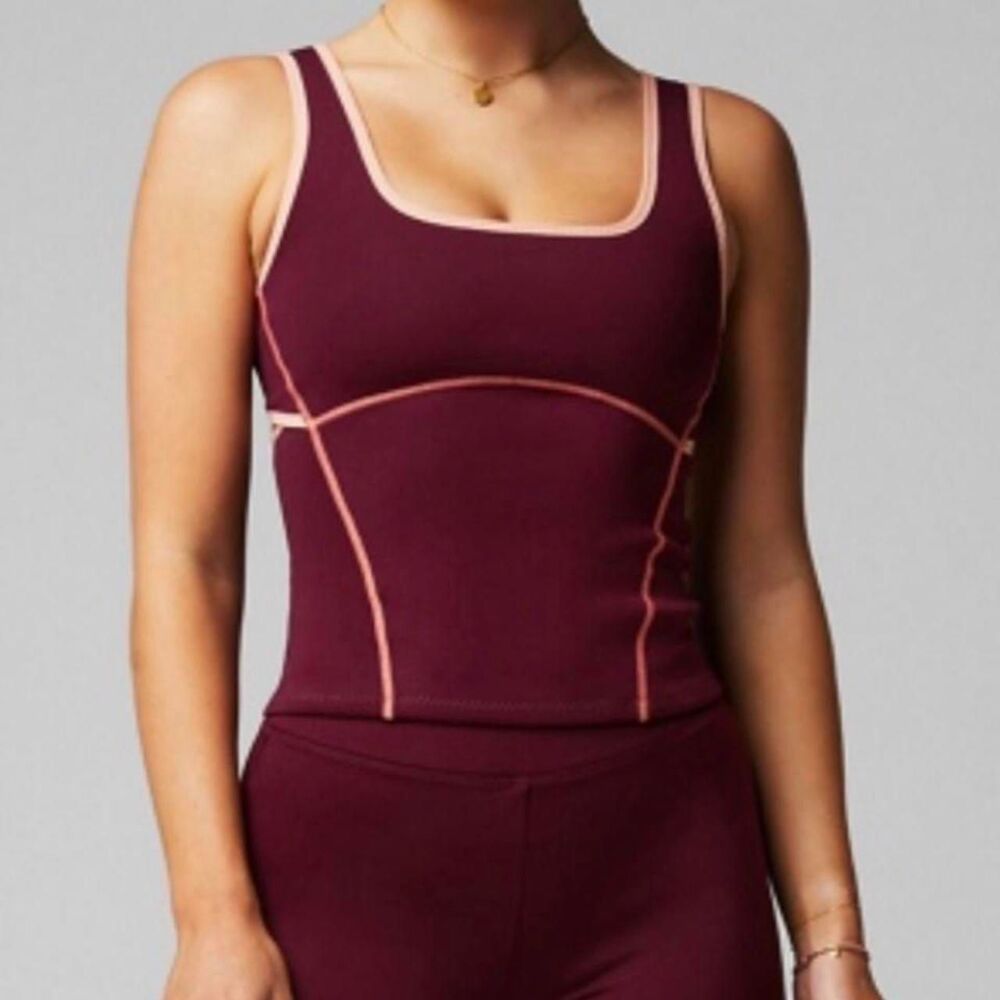 Fabletics Barrier Scuba Tank Top Womens 4X Athletic Gym Exercise Workout Yoga